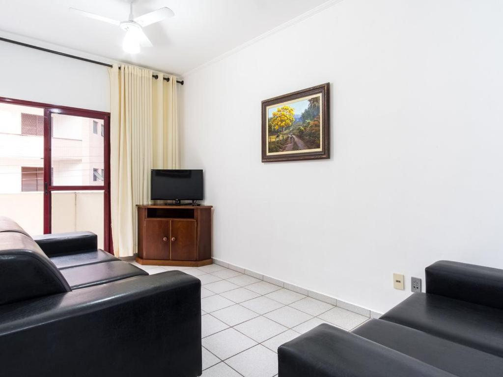 Apartamento Espacoso Com Ar Condicionado E Wi-Fi, A 100 Metros Da Praia - Edificio Estoril Ubatuba Exterior photo