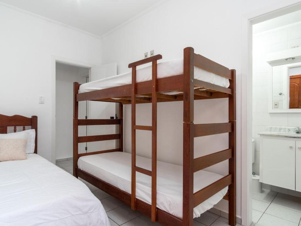 Apartamento Espacoso Com Ar Condicionado E Wi-Fi, A 100 Metros Da Praia - Edificio Estoril Ubatuba Exterior photo